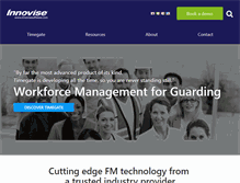 Tablet Screenshot of innovisesoftware.com